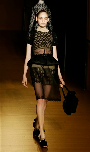 Illustration for article titled Prada Manages To Make Lace Anything But Dainty